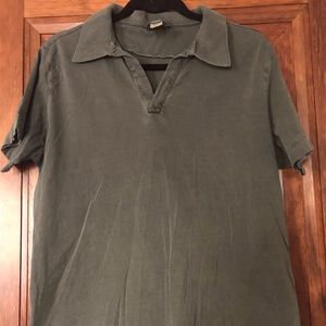 Diesel Men’s Olive green polo shirt